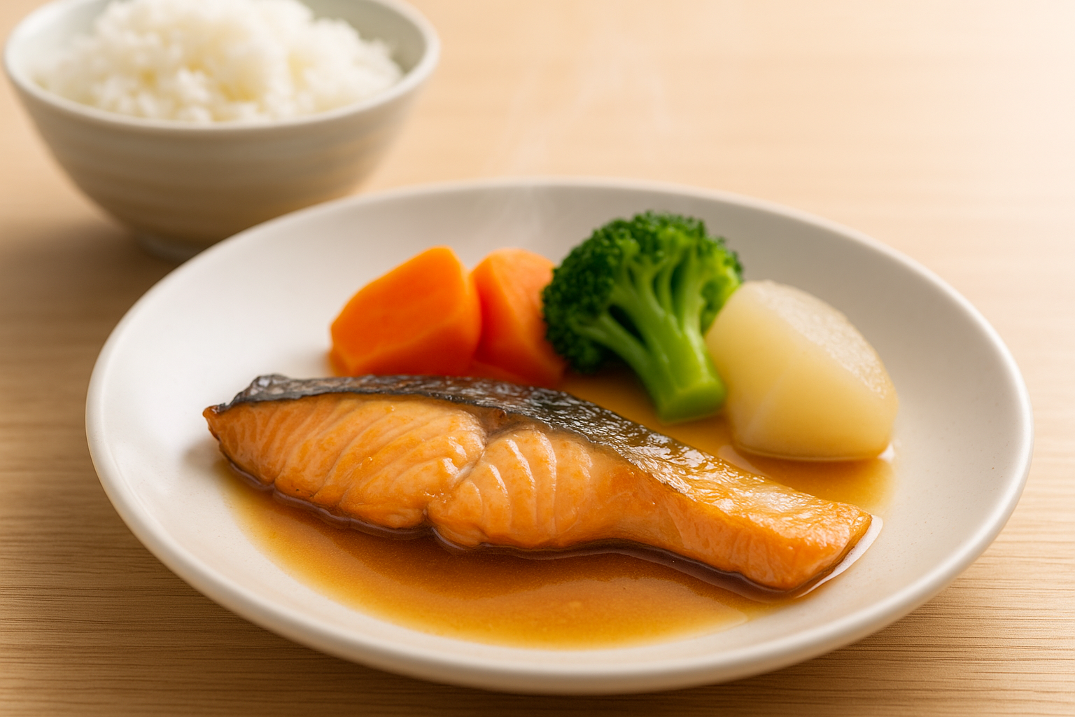 腎臓病対応弁当の料理クローズアップ写真