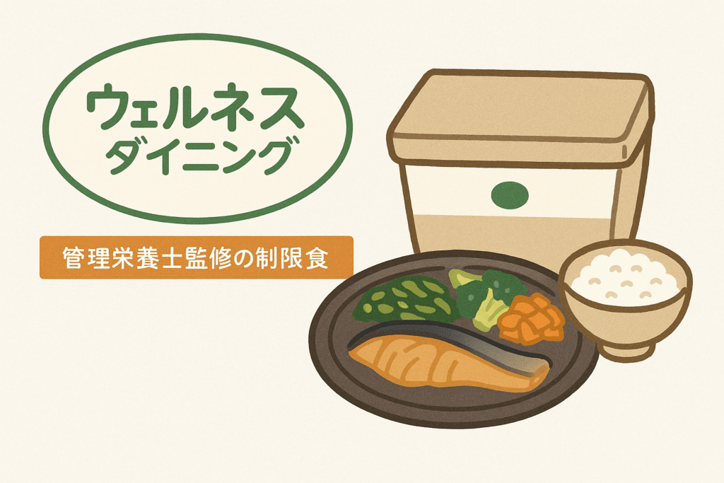 ウェルネスダイニングのやわらか食・和食弁当イメージ